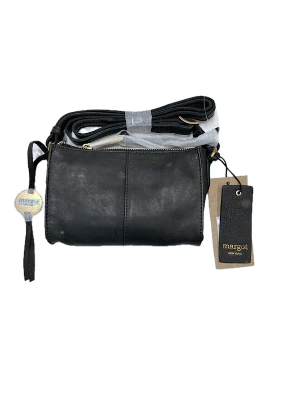 MARGOT Aiden Crossbody Wallet Phone Shoulder Bag Leather Purse NEW